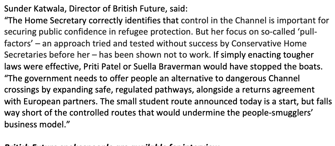 British Future tweet media