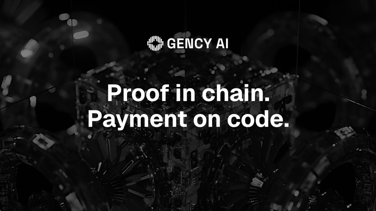 GENCY AI tweet media