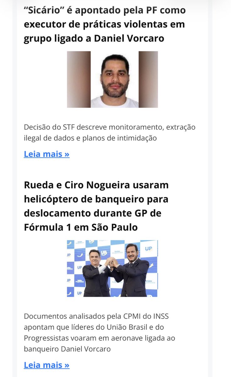salahmuha's tweet image. #BancoMaster : Rueda e Ciro Nogueira usaram helicóptero de banqueiro para deslocamento durante GP de
Fórmula 1 em São Paulo