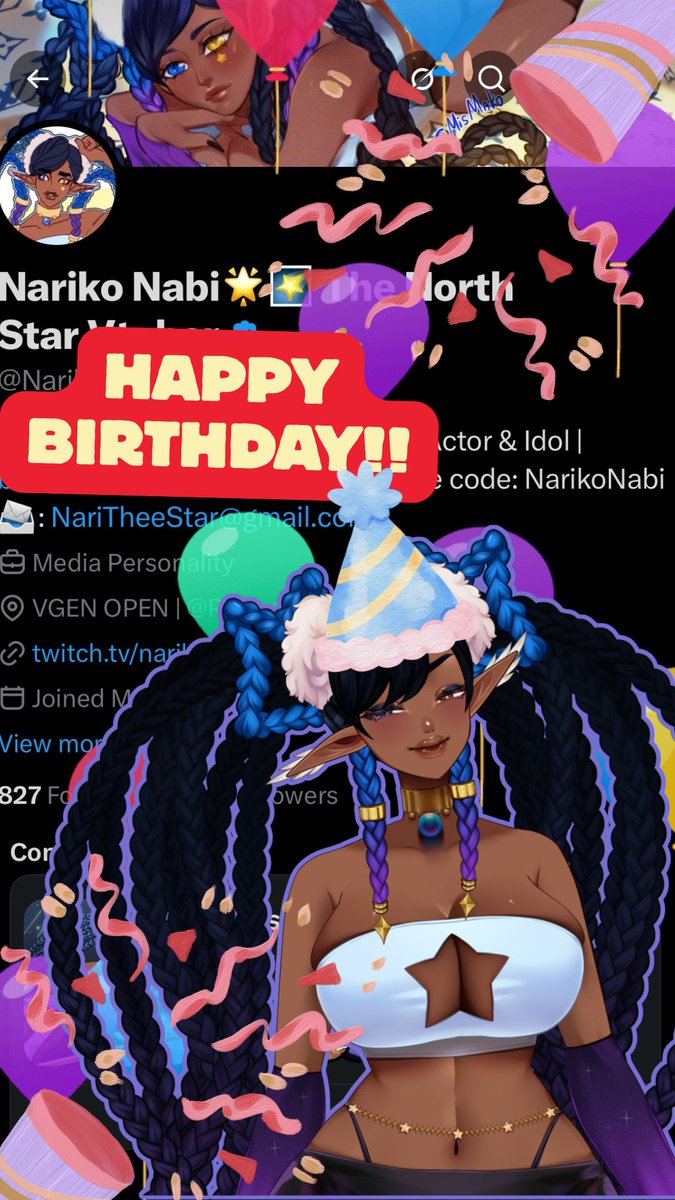 Nariko Nabi🌟🌠 The North Star Vtuber tweet media