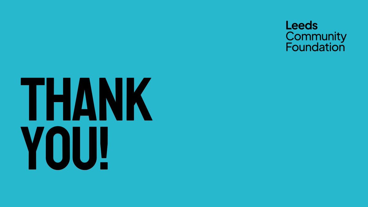 Leeds Community Foundation tweet media