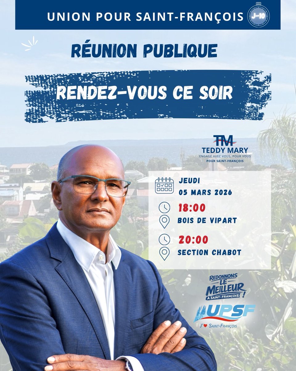 LauricellaDelph's tweet photo. #municipales2026 @teddymary2 tête de liste #UPSF https://t.co/uZHOg6gbdv
