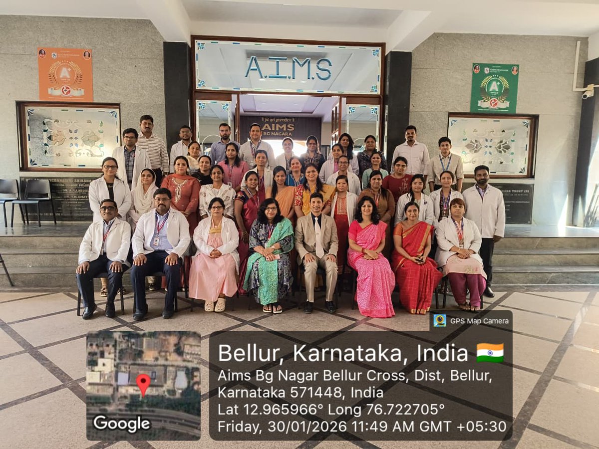 iscrindia's tweet photo. The Future of Med Research is Here!
AIMS hosted a 2-day workshop on AI in Research & Medical Ed with ISCR.
✅AI Literature & Data Analysis
✅Ethical Academic Writing
✅Gamified Teaching Tools
#AIMS #MedicalEducation #AI #ISCR #Catalyst2026 https://t.co/Hz6Sm7VhJe