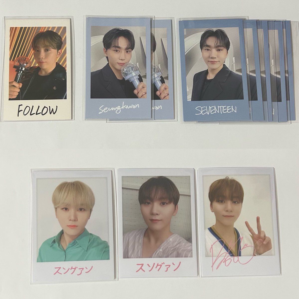 SEVENTEEN セブチ トレカ フォトカ フォトカード チェキ 買取 交換 譲