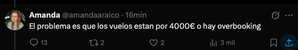 Hay vuelos, lo que no queréis es pagarlos.