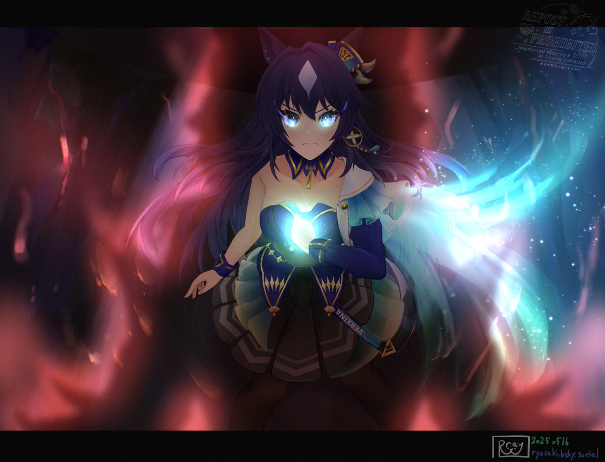 #ヴィルシーナ生誕祭2026
過去に投稿した絵でお祝い🎉 