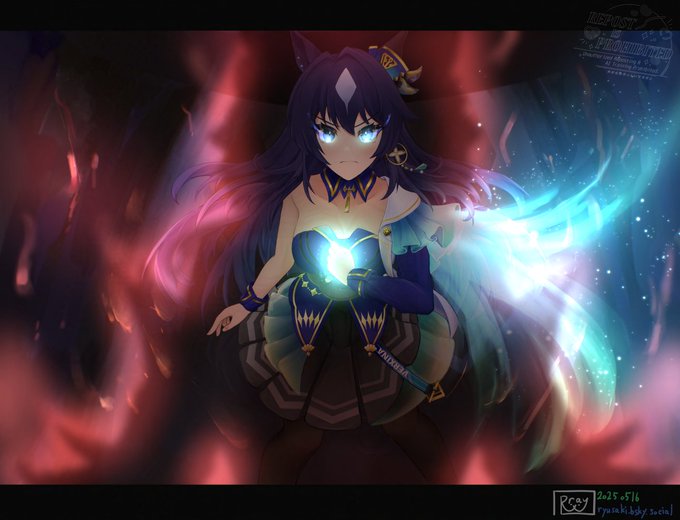 #ヴィルシーナ生誕祭2026
過去に投稿した絵でお祝い🎉 