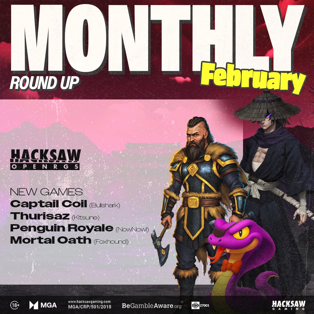 Hacksaw Gaming tweet media