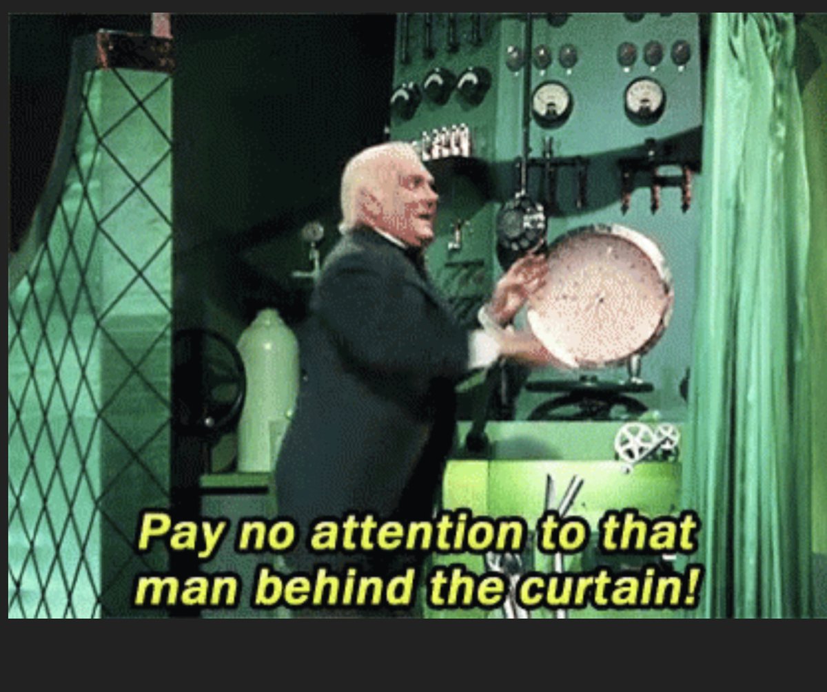 ItsAllATheatre's tweet photo. “Pay no attention to the man behind the curtain”. #PsychotronicWeapons #FrequencyWeapons #MindControl #ThoughtControl #BehaviorModification #SilentWeapons #ELF #BehaviorControl #V2K #TargetedIndividuals #HackableHumans #RemoteBehaviorControl https://t.co/L3onNRZMcD