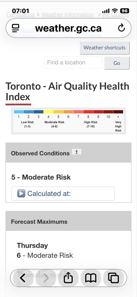 #yyz 
#copd
#asthma
#obstructivelungdisease

😮‍💨🫁😷

‼️It’s gonna be a little thick out there today🌬️
