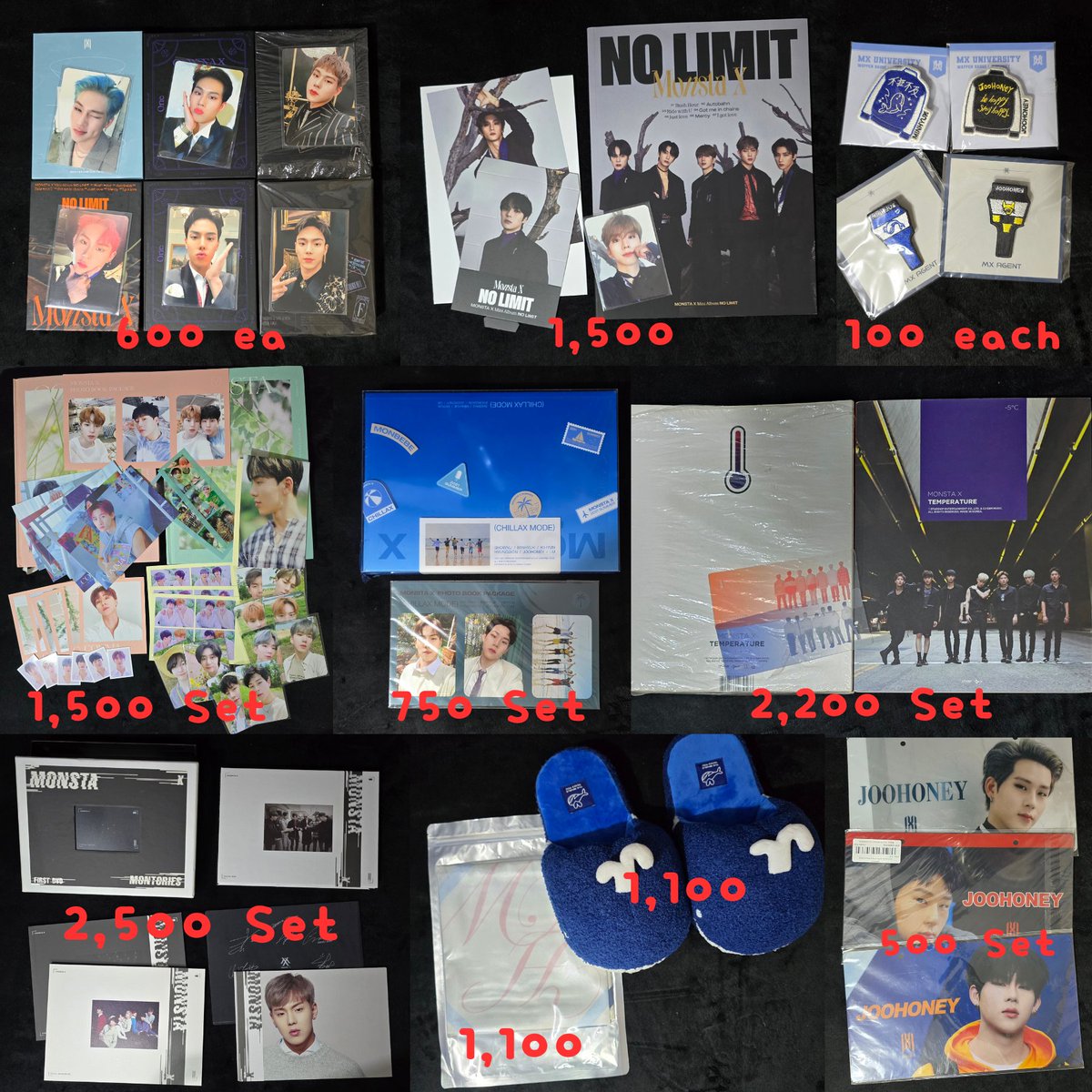 [HELP RT] wts lfb
Monsta X MDs 

Montories DVD
Temperature Photobook
- Dm for MDs condition

— 5 days reservation
— free Lsf for purchase over 2,000 PHP

Dm to order 😊🍀

MOP: Gcash, BPI, UB, Paypal, Wise
MOD: J&amp;T, Overseas shipping available via registered mail (post office)