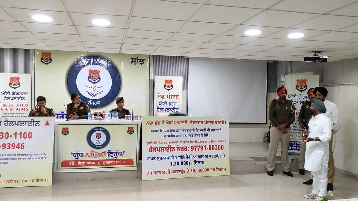 Faridkot Range Police tweet media