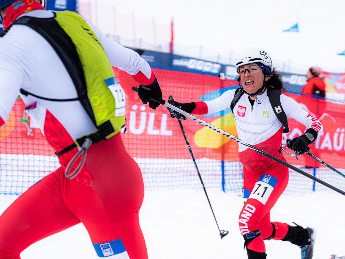 SportowyRytm's tweet photo. 🇵🇱 Iwona Januszyk i Jan Elantkowski zajęli 5. miejsce w rywalizacji sztafety mieszanej podczas Mistrzostw Europy w skialpinizmie
Duża strata do czołówki nastąpiła na zmianie w wykonaniu Janka Elantkowskiego.
Przed nami jeszcze trzy dni rywalizacji podczas Mistrzostw Europy w Shahdag 🇦🇿
📸Polski Związek Alpinizmu