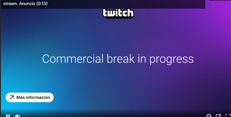 AFOZFTW's tweet photo. twitch se esta quedando sin publicidades? https://t.co/XNtjI5h0nr