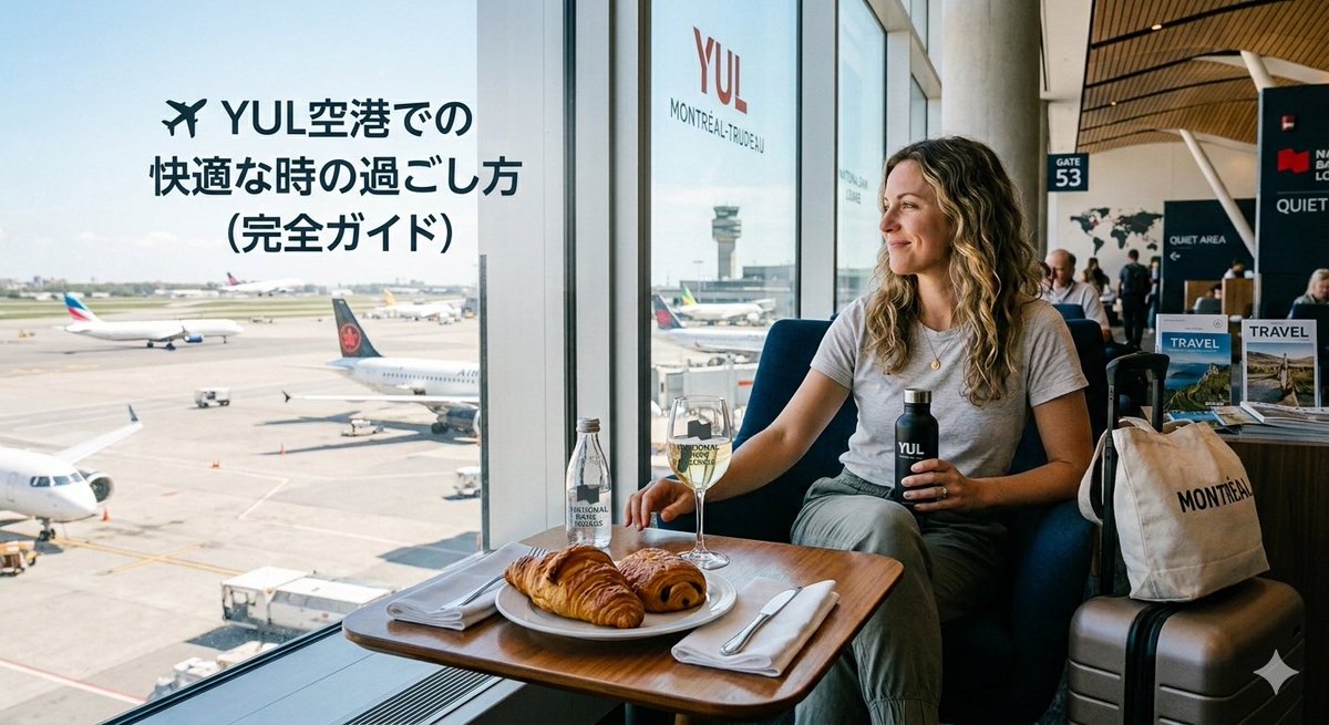 SAVMI7's tweet photo. ✈️ YUL空港での快適な待ち時間の過ごし方‼️
モントリオールから日本への長距離フライト前、3〜4時間ほどの待ち時間をいかにストレスなく過ごすか。地元愛にあふれる「YUL攻略法」をまとめました。#モントリオール #カナダ旅行専門店 
https://t.co/ELQwyDoXrm
⬇️ https://t.co/Ben77FAL07