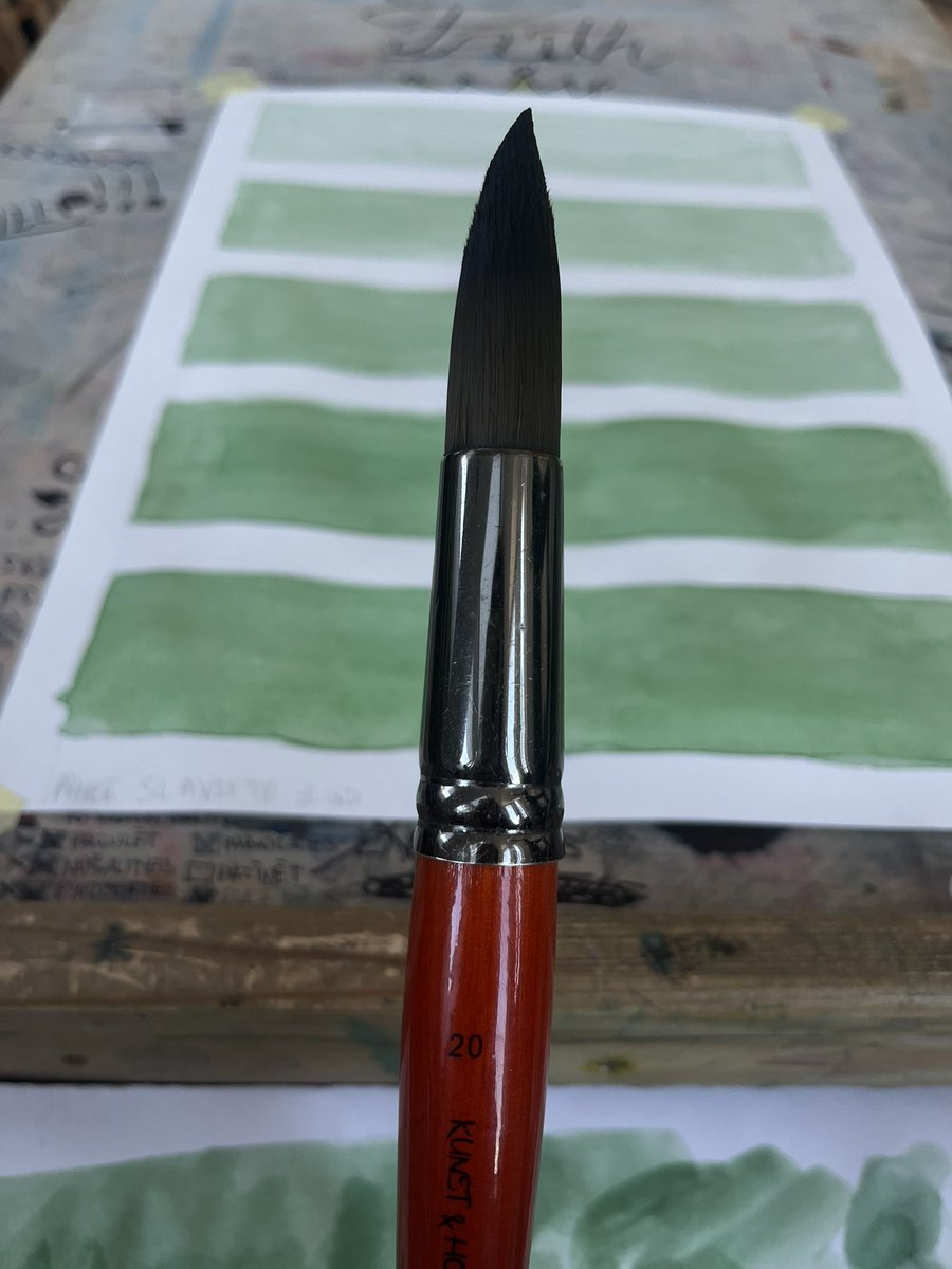 Comically large brush