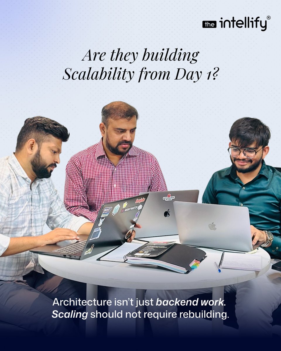 TheIntellify's tweet photo. Real tech partners don’t just ship.
They build foundations.
- @TheIntellify 

#TechPartners #Startups #TheIntellify #BuildForScale https://t.co/fsjxBnMY55