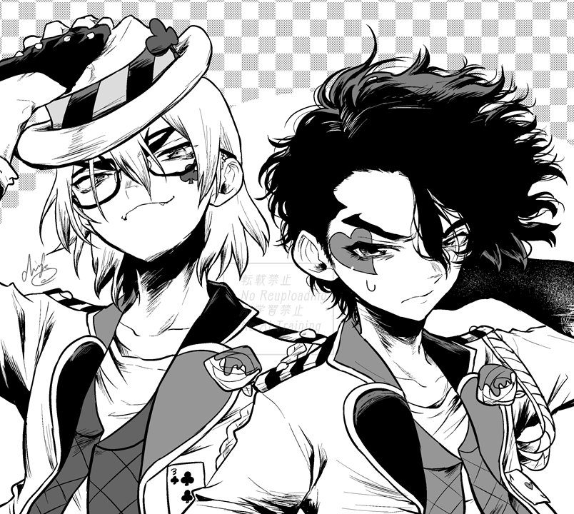新キャラ声優さんに衝撃を受けて殴り書き
⚠️中の人つながり 