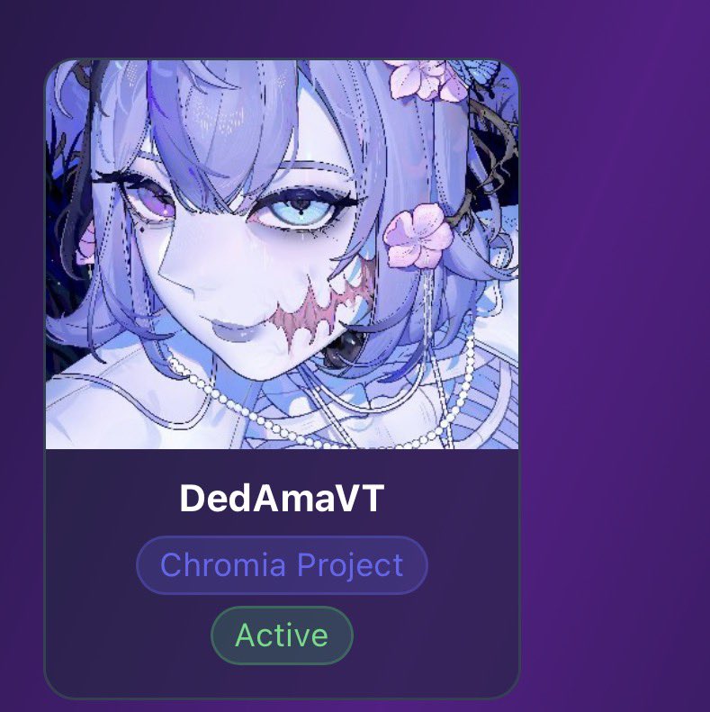 Amalthea 👻💍 DOKOMI 3T38「CHROMIA PROJECT GEN 0」 tweet media