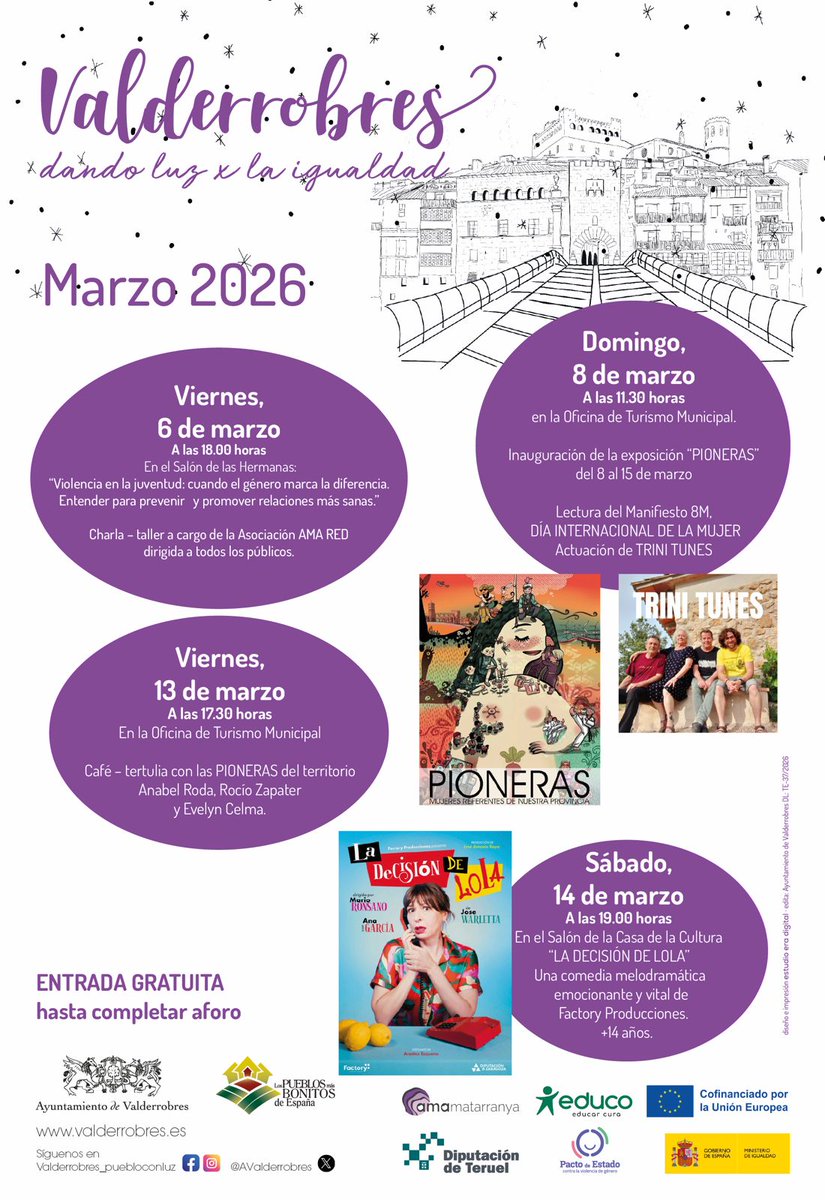 Valderrobres Pueblo con LUZ tweet media