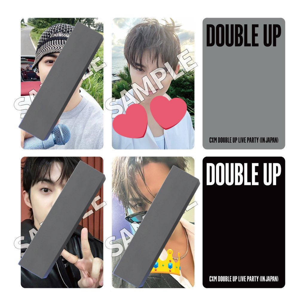 SEVENTEEN CxM セブチ DOUBLE UP  来場者限定 ギュチョル 特典 交換 愛知 千葉

譲 スンチョル エスクプス 
求 ミンギュ💕

郵送希望📮𓈒𓂂𓏸
リプ、DMお待ちしております

#セブチ交換 #SEVENTEEN交換