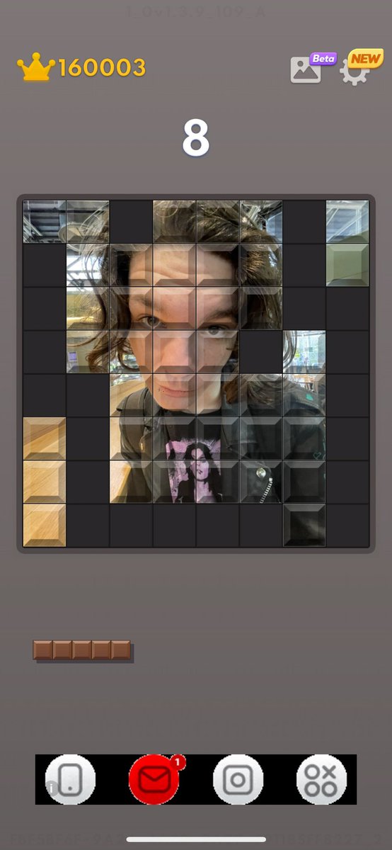 iinkstar_'s tweet photo. I turned my boyfriend into block blast #romance https://t.co/sDMTD2qSCp