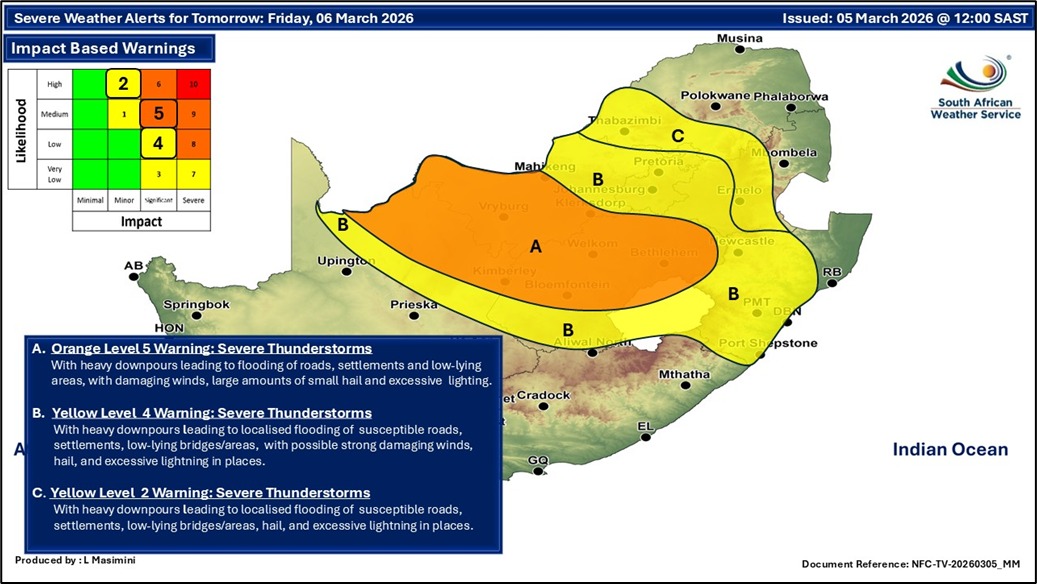 Gauteng Provincial Disaster Management Centre tweet media