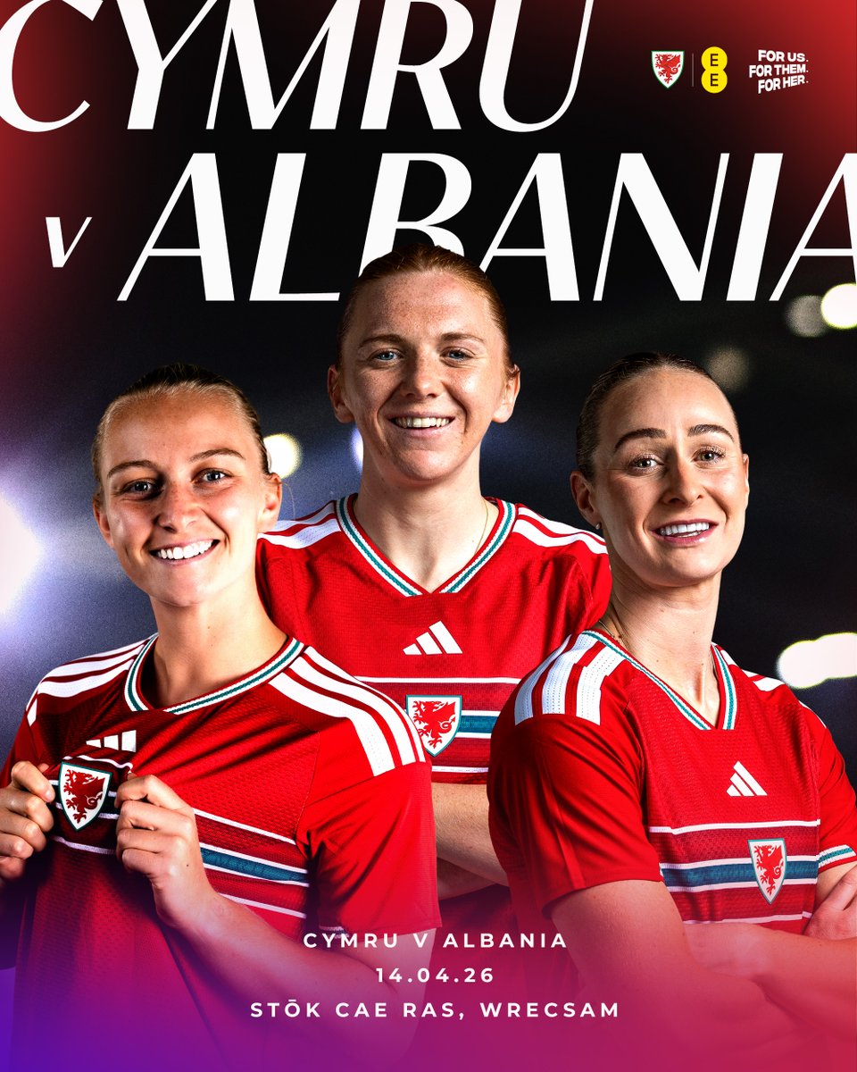 Cymru's tweet photo. Early bird, Red Wall and group booking discounts are available for our @FIFAWWC qualifier in Wrecsam! 🏴󠁧󠁢󠁷󠁬󠁳󠁿

Secure your tickets now 👇