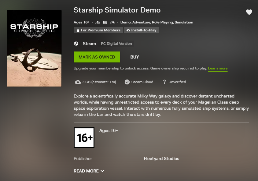 Starship Simulator tweet media