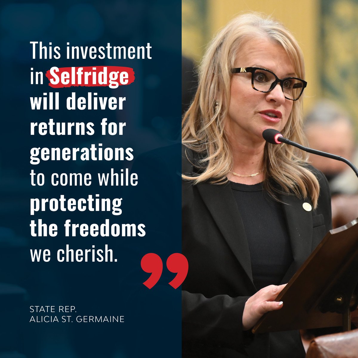 State Rep. Alicia St. Germaine tweet media