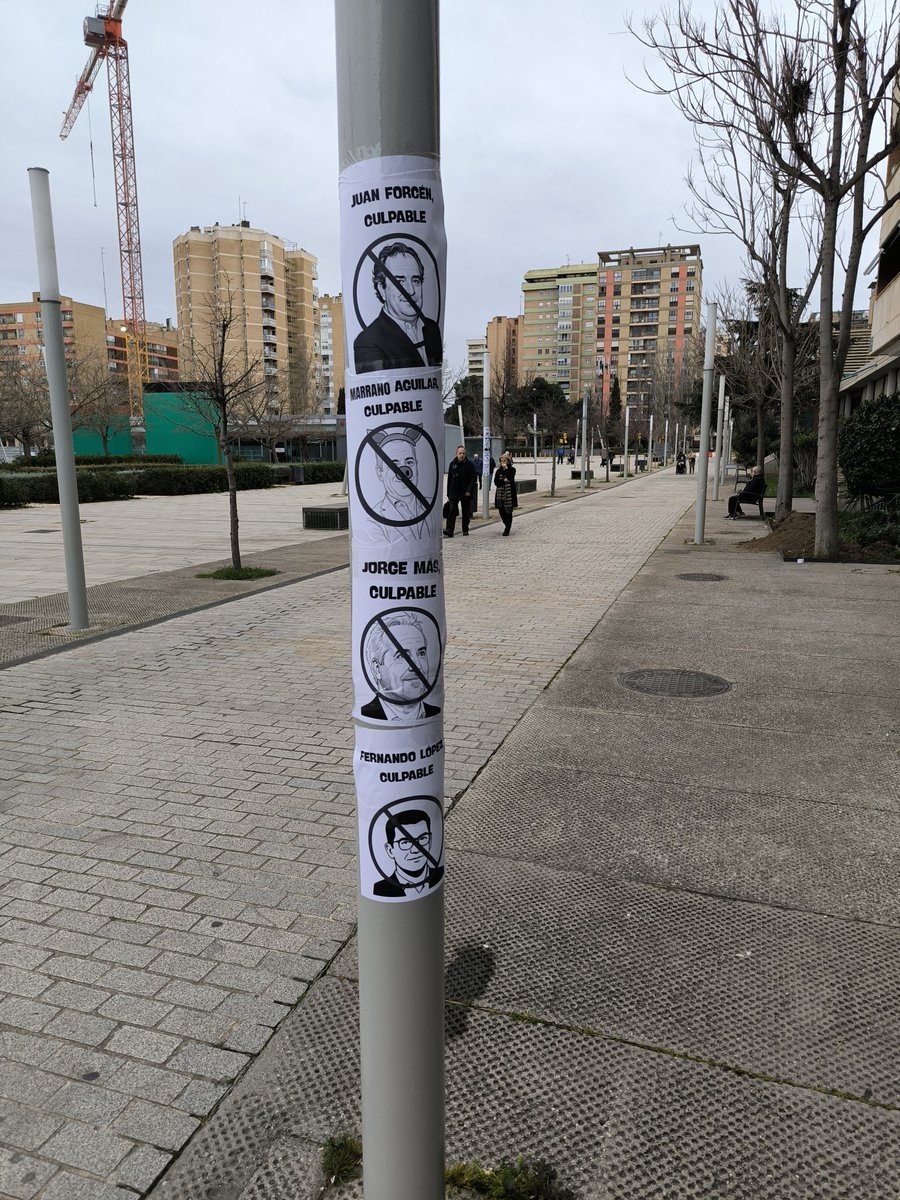 Mis dieses no, MIS ONSES a los autores de esta intervención artística digna de Banksy.