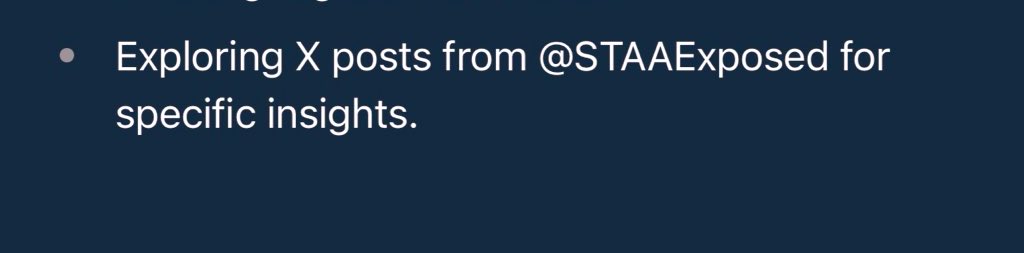 STAA Whistleblowers tweet media