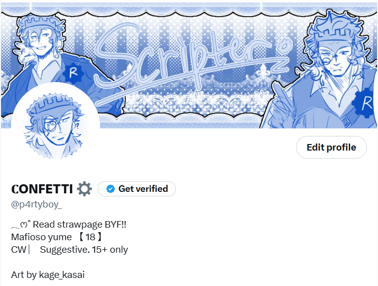 CONFETTI 🔞 (1/3 SLOTS) (@P4RTYFREAK_) / Posts / X