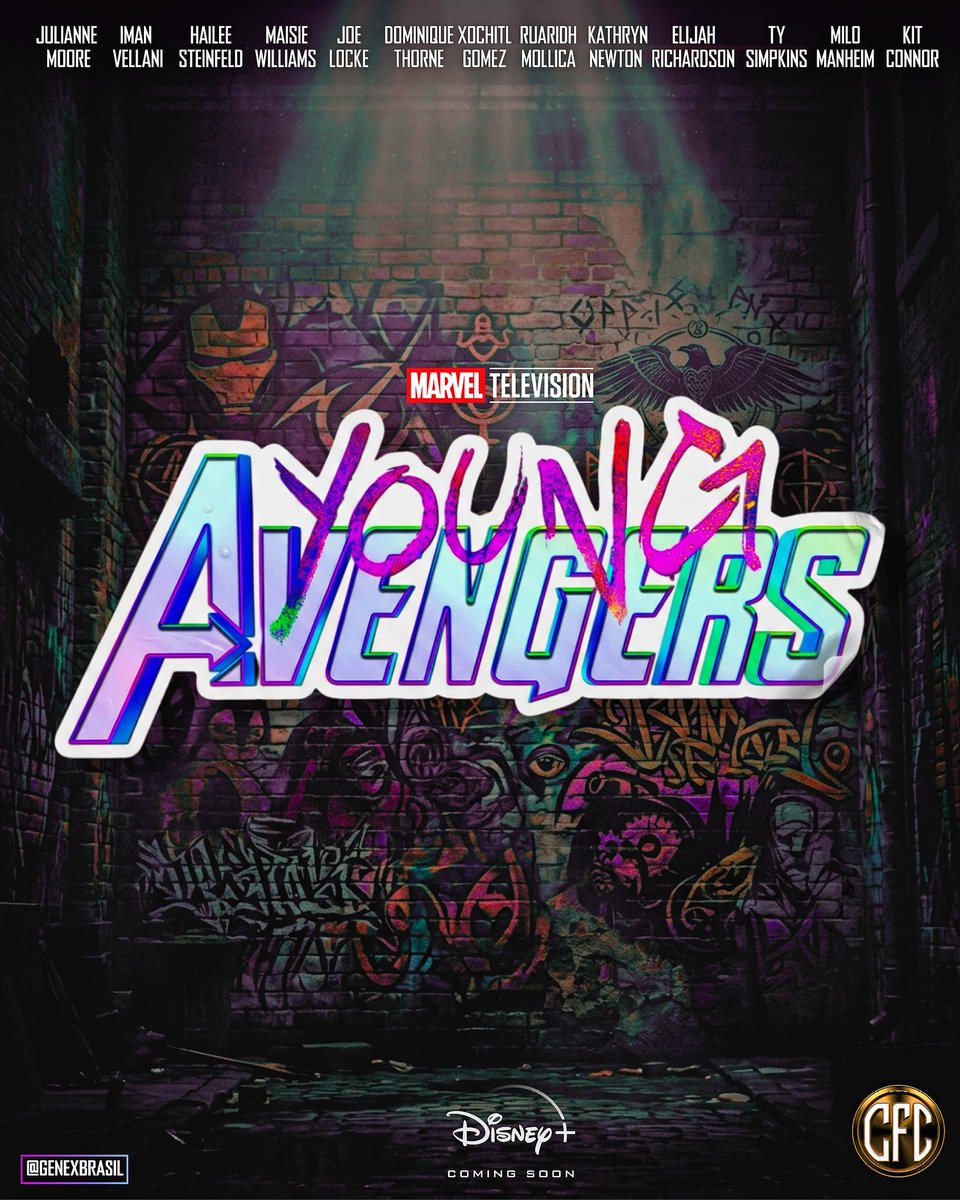GeneXBrasil's tweet photo. 🚨 YOUNG AVENGERS https://t.co/X2HJtppDu6
