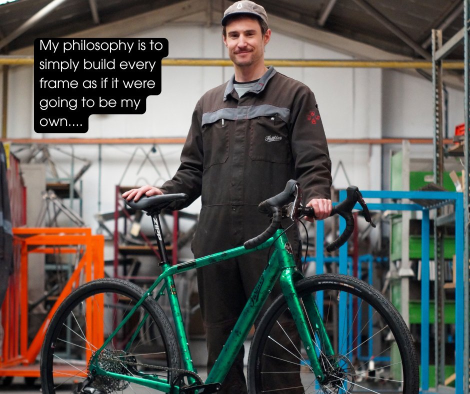 pashleycycles's tweet image. Michael has been part of the Pashley family for 10yrs. The face of many a campaign, he’s also the man behind this stunning emerald electric Roadfinder XE, custom built for his Dad. 

Meet the maker: pashley.co.uk/blogs/pashley/…

#Pashley #bikes #custombikes