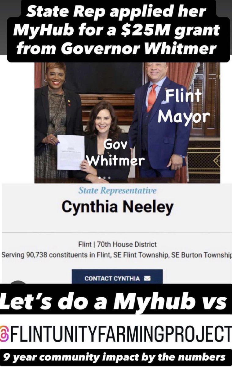 jenmarshall999's tweet photo. @GovWhitmer @KSITESL @USAO_WDMI @MISenDems @AGPamBondi @USAttyAvery @MIStateBar @MIAttyGen @TIME @LIFE @LtGovGilchrist @JoeTate313 @MIHouseDems @60Minutes @MLiveDetroit @FoxNews @detroitnews @cnnbrk @MISenate @GinaJohnsenMI @FlintUFPUganda @nytimes @latimes @penguinusa @EBONY @Newsweek @TheFinalCall @StateRepSteph @MLive @RepLisaMcClain @RepRashida @michigannews @ABC @CNNImpact @NBCNewsWorld day3416 #flintunityfarmingproject 10 year #CommunityImpact vs 25M Myhub ๐ ๐ฉ& #faybeydoun 20m #nobid . 48.6M #benhmarshallact earned @GovWhitmer ! A
#61925ksx needed on this @VP @GinaJohnsenMI @repjthompson
@RepLisaMcClain @WhiteHouse @EBONY ๐๐ฟsee alt
https://t.co/eTTMSXvn4e https://t.co/NpQr9sdizZ