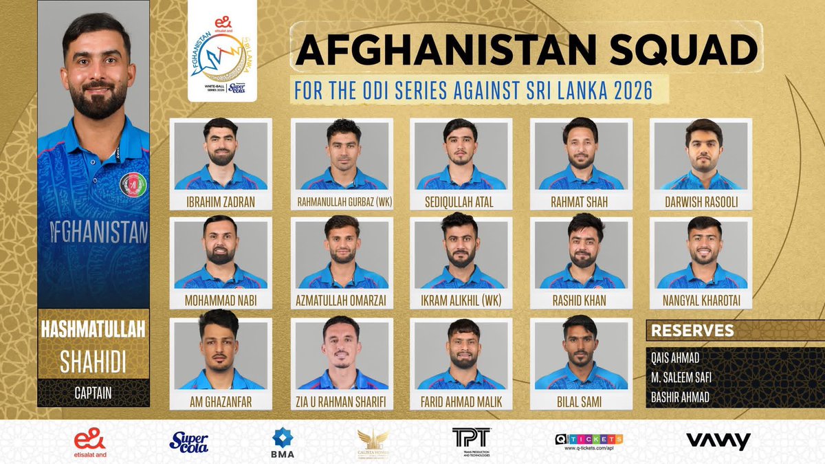 GMalik56's tweet photo. Alhamdulillah! Good luck, bro, for the upcoming series against Sri Lanka. May Allah grant you success and a great performance. We’re all praying for you! And best of luck bro @fareedmalik56 ❤️❤️🤲🏏 https://t.co/rmChzs4wvE