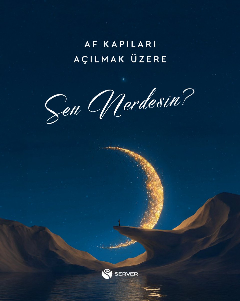 serverplatformu's tweet photo. Maddenin ağırlığından sıyrılıp mananın genişliğine adım atma vakti yaklaşıyor. Affın kapılarının ardına kadar açılacağı Kadr Gecesi'nde, buluşmanın tam ortasında mısın, yoksa kıyısında mı?

#ServerPlatformu #KadrGecesi https://t.co/QMrNSgC8bR