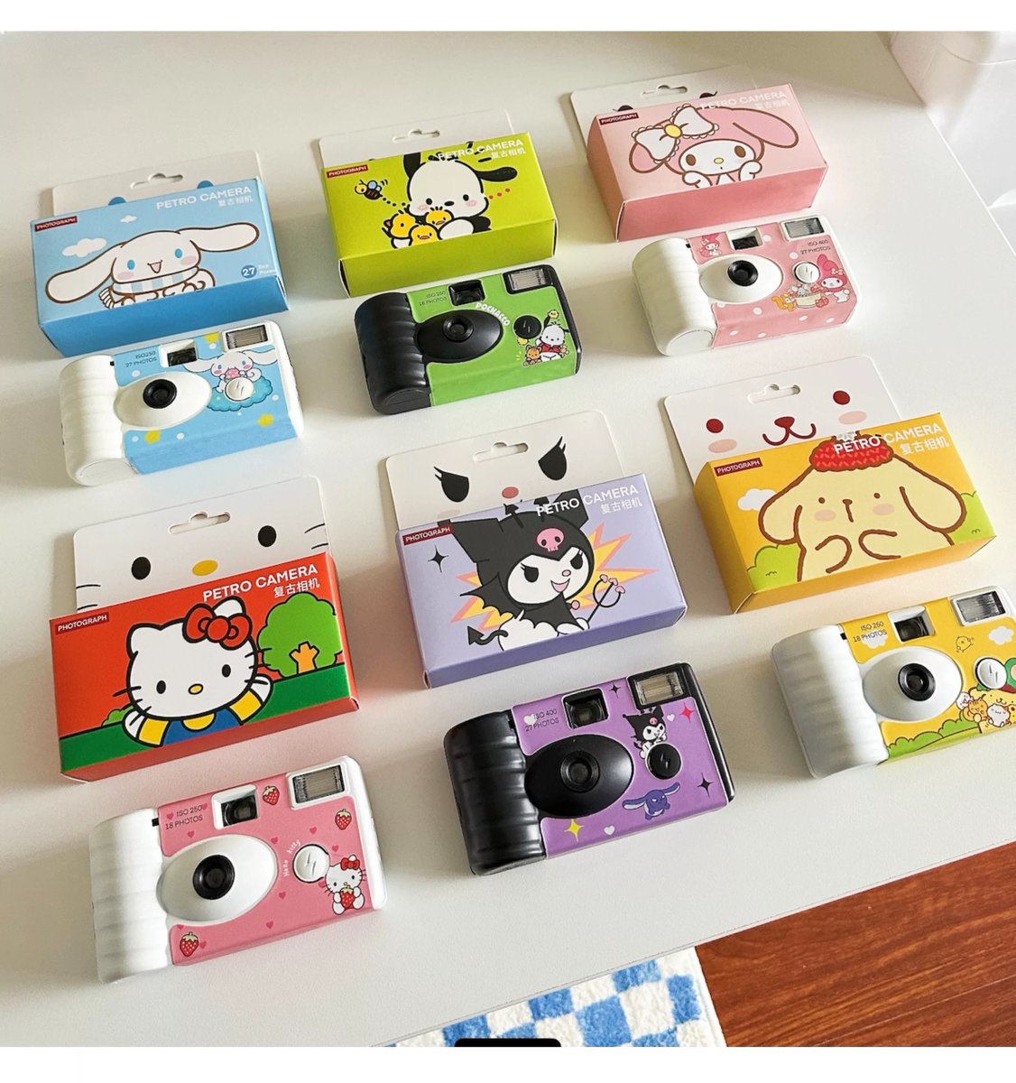 dustyypre's tweet photo. กล้องฟิล์มใช้แล้วทิ้ง Sanrio ราคาดีม้ากกก✨

📷 18 รูป ราคา 690 บาท
📸 27 รูป ราคา 790 บาท
เดินทางฟรี 📨 มัดจำ 300

สั่งซื้อทักdm ได้เลยค่า
รอสินค้า 7-15 วัน

#พรีจีน #พรีออเดอร์จีน #ตลาดนัดsanrio #ตลาดนัดซาริโอ้ https://t.co/paOwltnBsQ