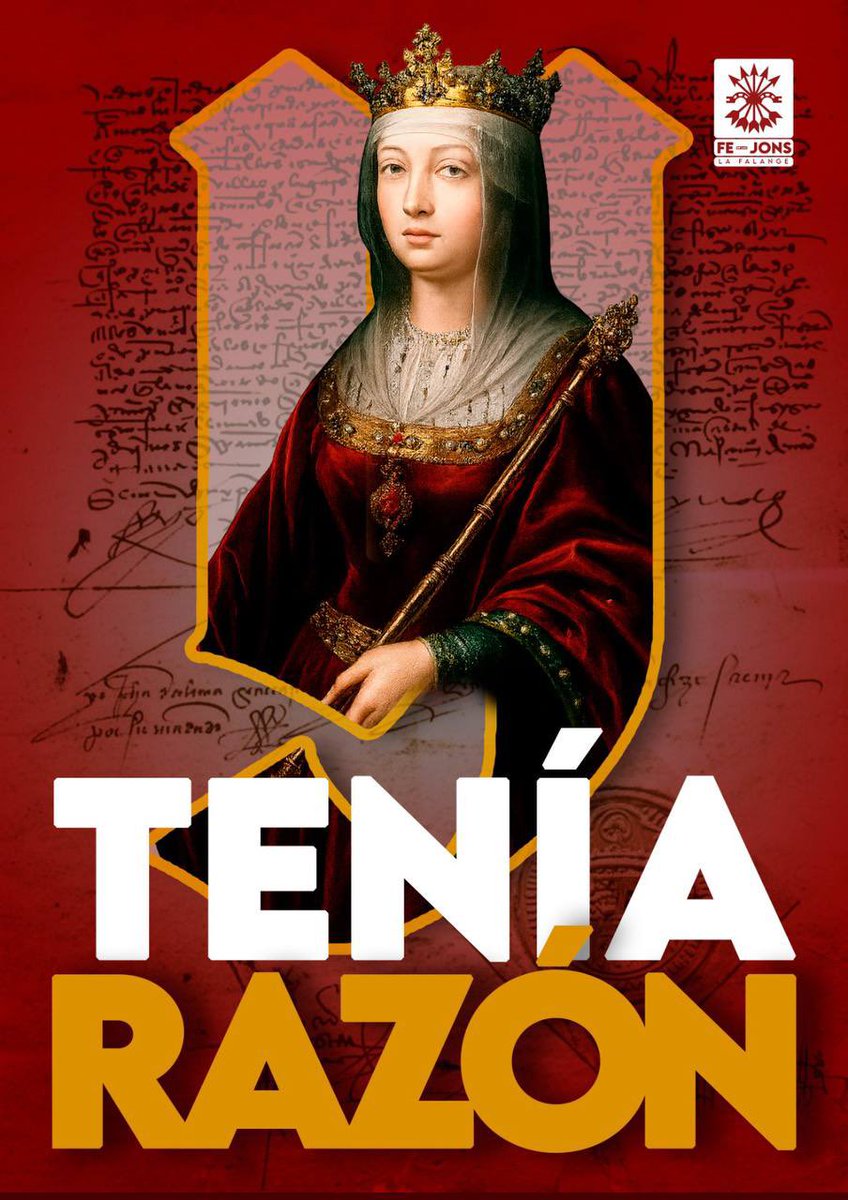 👸 Isabel la Católica tenía razón.