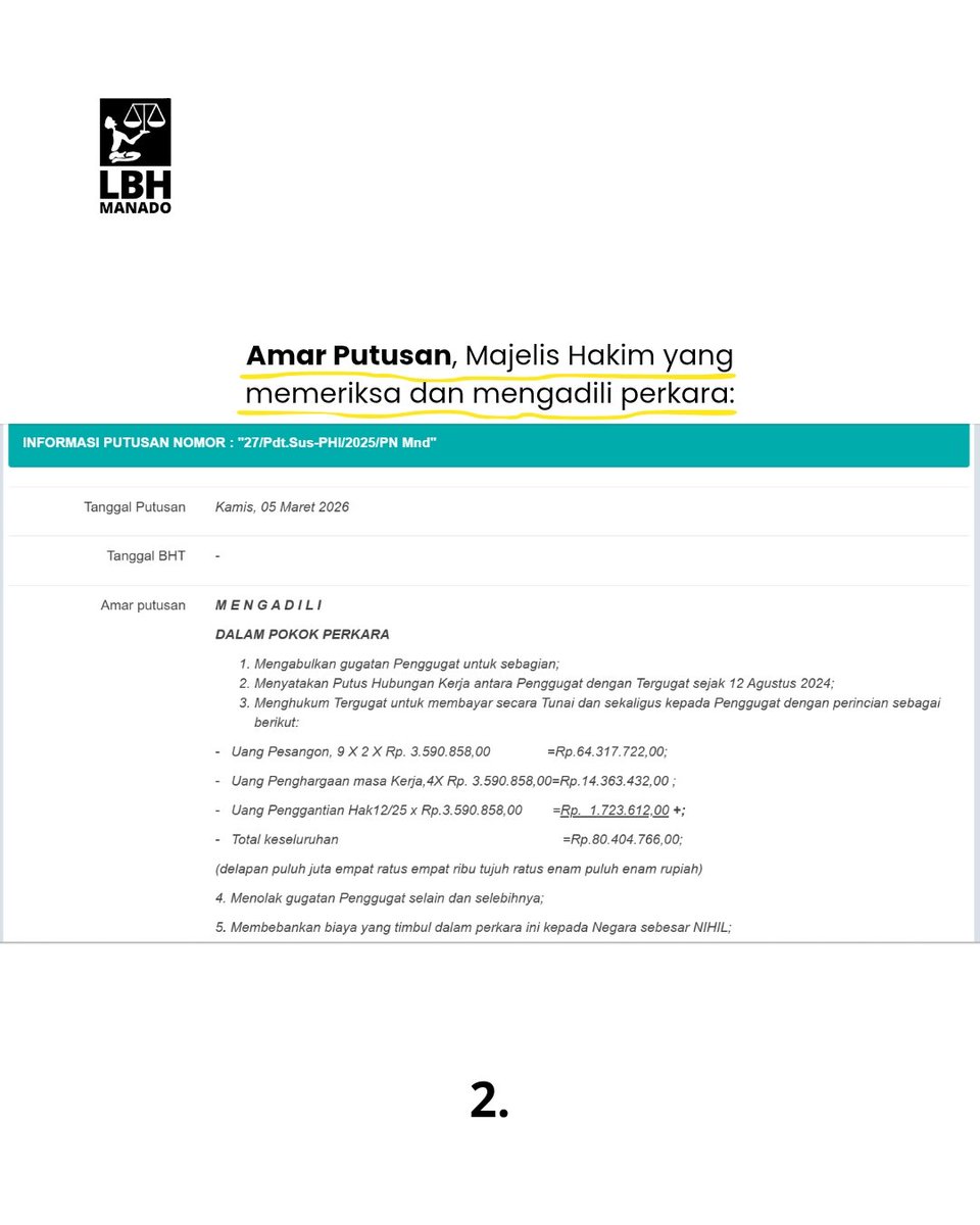 Lembaga Bantuan Hukum Manado tweet media