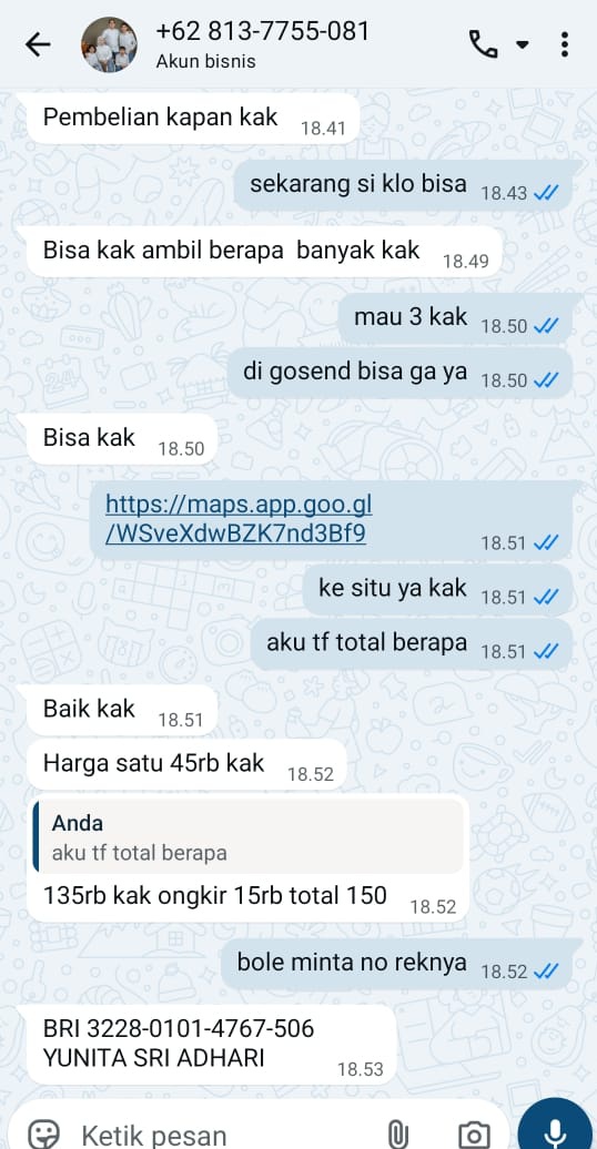 yyisnthere's tweet photo. enih endingnya wkwk. yg kanan pov temen aku krna td blm dpt noreknya. tkt ada yg ketipu. tiati iyakk. serem ini google atas nama jumadi siregar, bri atas nama yunita sri adhari https://t.co/vTkKQ12b6Z