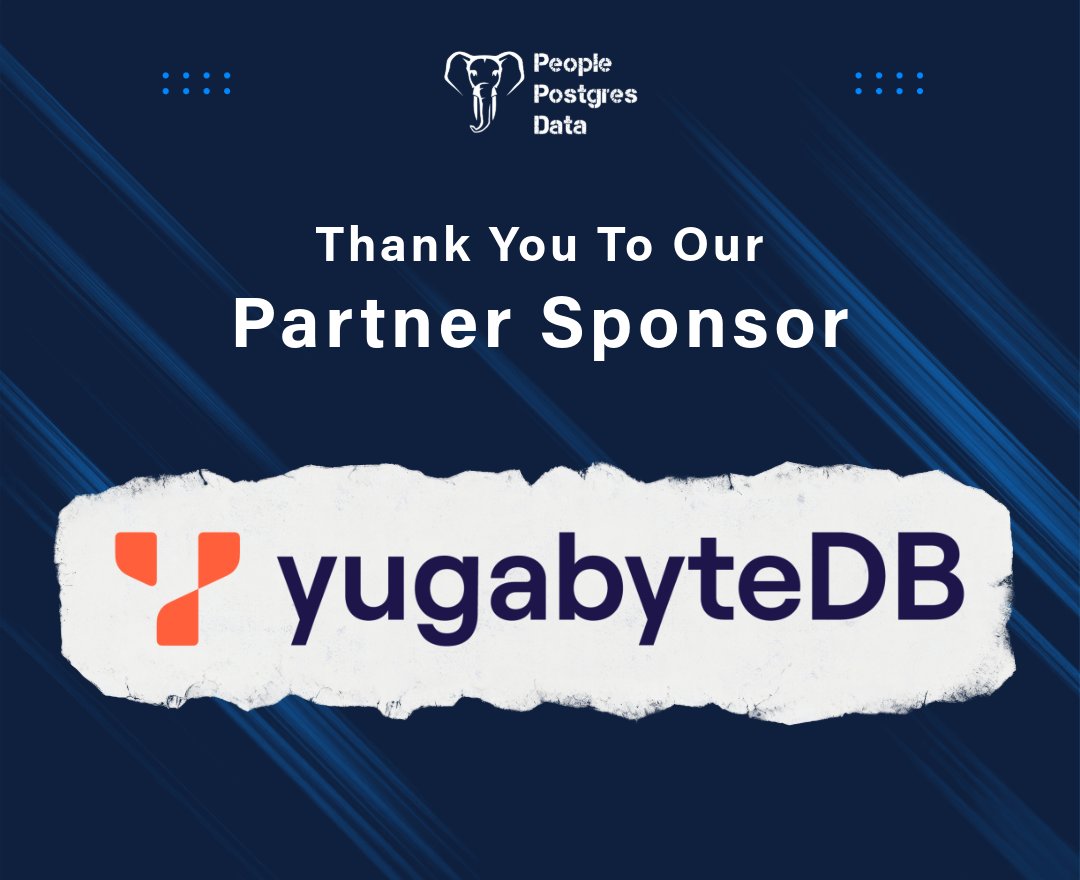 PostgresConf tweet media