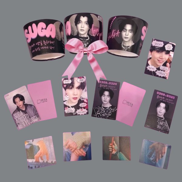 BTS #SUGA #ユンギ さん 🎀NEKOCAFE🎀3/6〜9 @SUGAcatroom さま