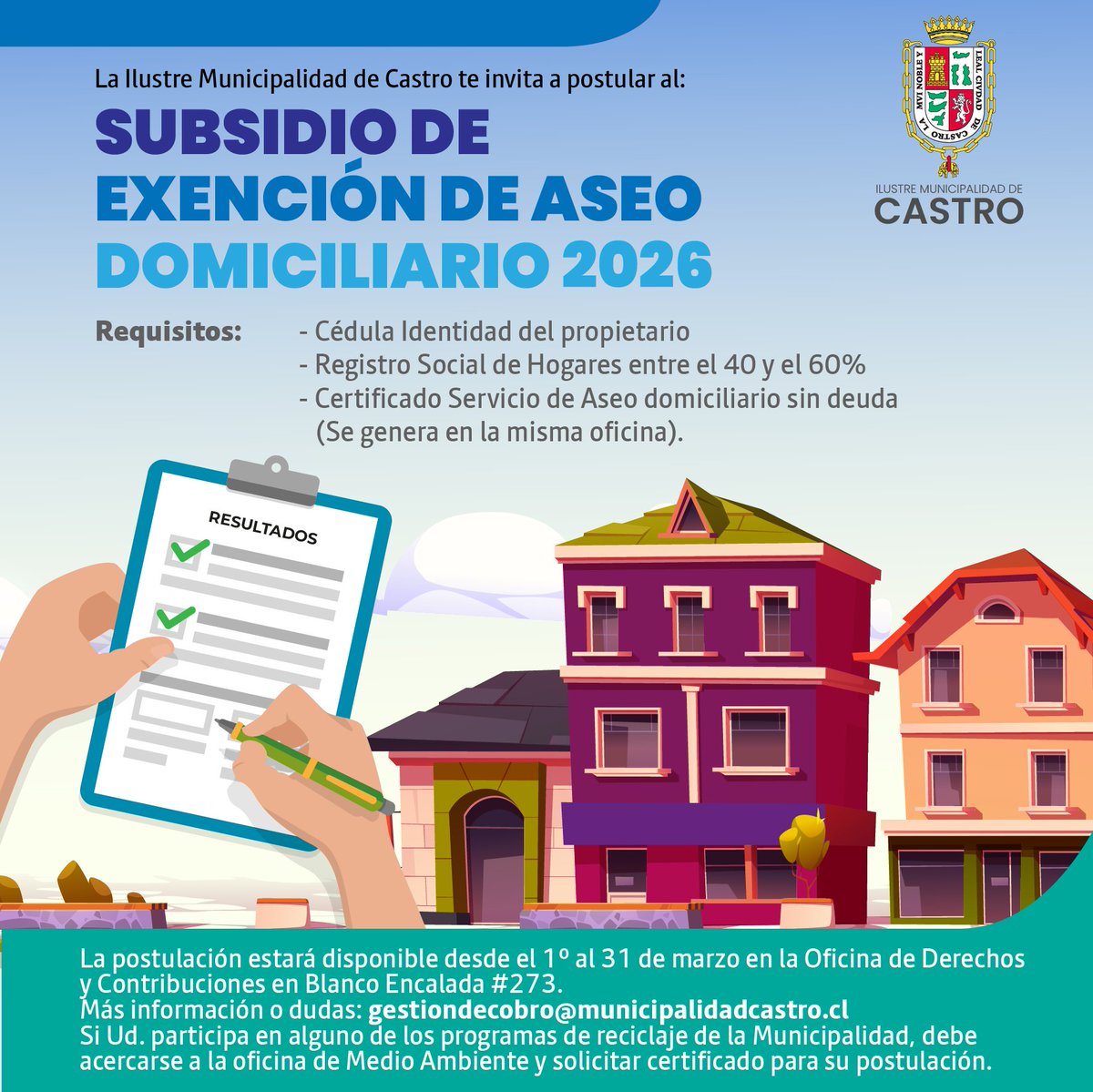 Ilustre Municipalidad de Castro tweet media