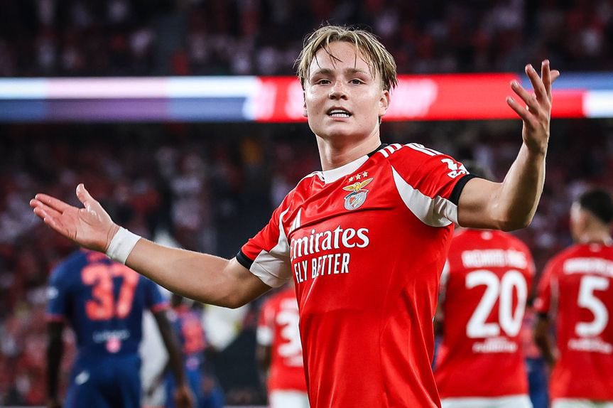 DTransferencias's tweet photo. Benfica está em conversações com Andreas Schjelderup para acertar a renovação do contrato, segundo o @Record_Portugal. https://t.co/dJMFjfEoSc