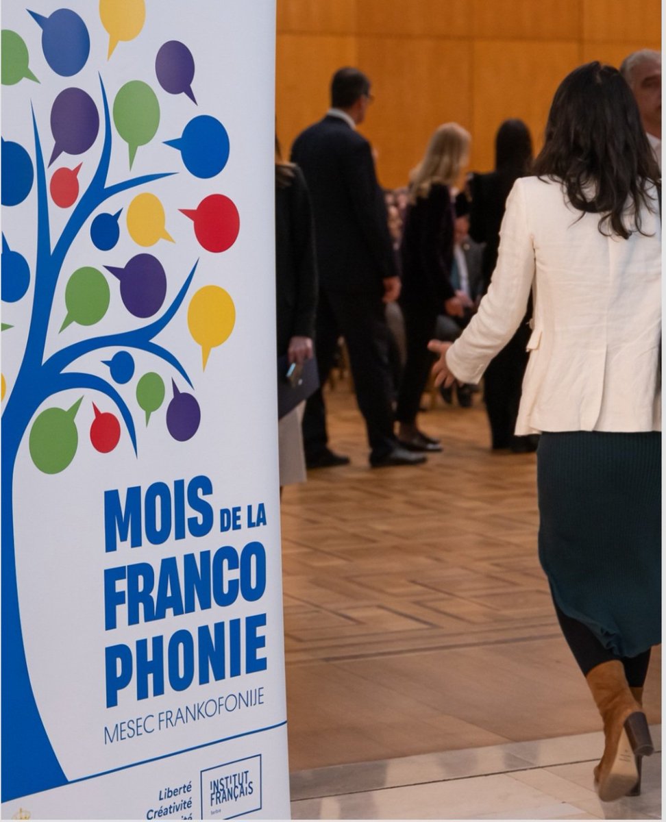 Participation de l'Ambassade du 🇲🇦 à la cérémonie d'ouverture du mois de la #Francophonie le 4 mars 2026 au Palais de Serbie, en présence de la 1ère Dame Tamara Vučić et le Ministre des Affaires Étrangères Marko Djuric.

<a href="/MarocDiplomatie/">Maroc Diplomatie 🇲🇦</a> <a href="/MFASerbia/">MFA Serbia</a> <a href="/OIFrancophonie/">La Francophonie</a> <a href="/IFsrbija/">Institut français de Serbie | Francuski Institut</a>