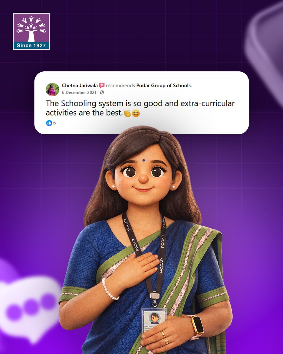 Podar Group of Schools tweet media