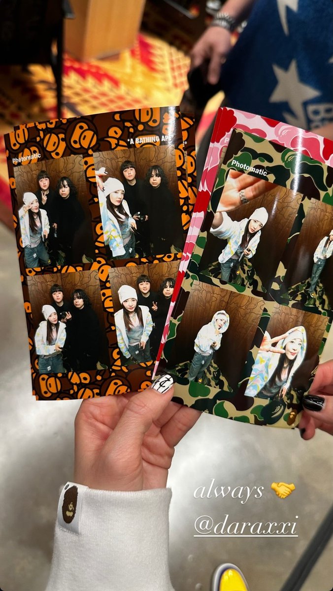 WeLoveDara's tweet photo. [masahironakajima_ IG Stories]

#SandaraPark #산다라박 #DARA #다라 https://t.co/qTqQqL4wEs