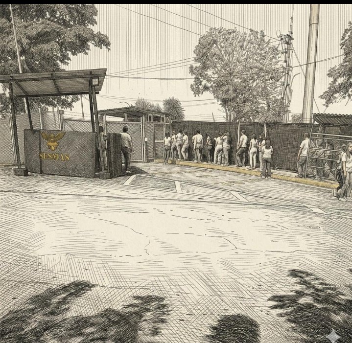 TAMARA_SUJU's tweet photo. #VerdugoNoPideClemencia 

#ElRodeo1

Así es un día de visita en el Centró de Torturas El Rodeo 1, administrado por el SESMAS, (DGCIM-Ministerio de Asuntos Penitenciarios)

El trayecto hasta los Locutorios es de aproximadamente 20 minutos de ida y lo mismo de vuelta. 

Los familiares hacen la fila fuera del penal,  y  entran en grupos generalmente de 12, para ir a una oficina donde muestran su identificación. 

 Luego pasan a un cuarto donde son requisados (semi desnudados, a las mujeres les hacen levantarse la franela y levantar el brasier,  los pantalones hay que bajarlos hasta los muslos y quitarse los zapatos).  Luego pasan por un sistema de seguridad con foto incluida.

Al salir, en un momento del camino los encapuchan.  12 personas x 12 custodios, cada uno es llevado por 1 custodio que lo semi-abraza y le toma la mano opuesta para guiarlo y que no tropiece y así son llevados hasta el "Locutorio". 

Una vez ahí, los familiares entran y se sientan.  Los separa un vidrio grueso del otro lado, donde se sientan los presos politicos, a los que traen encapuchados y esposados.  Hasta que el custodio no da la orden, nadie puede hablar.

 Cada familiar toma el teléfono, se identifica con nombre y cédula, y tienen 20 minutos para hablar, con un custodio al lado, y otro al lado del preso político.

Sl terminar el tiempo, los familiares son nuevamente encapuchados y trasladados hasta el lugar de seguridad donde nuevamente le sacan la foto, le entregan la cédula y sale. 

Los que no pueden caminar son trasladados en silla  de rueda, también encapuchado. 

Imaginen el Terror psicólogico que este proceso causa....